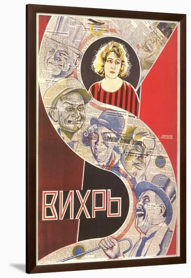 Russian Film Poster-null-Framed Art Print