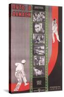 Russian Film Strip Poster-null-Stretched Canvas