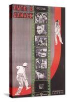 Russian Film Strip Poster-null-Stretched Canvas