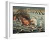 Russian Fleet Destroyed-null-Framed Art Print