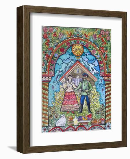 Russian Folk-Oxana Zaika-Framed Giclee Print