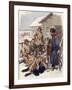 Russian Fur Merchant-F de Haenen-Framed Art Print