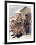 Russian Fur Merchant-F de Haenen-Framed Art Print