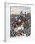 Russian General Directing the Campaign from His Car, Russo-Japanese War, 1904-null-Framed Giclee Print