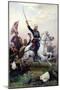 Russian General Mikhail Skobelev on Horseback-Nikolai Dmitrievich Dmitriev-Orenburgsky-Mounted Giclee Print