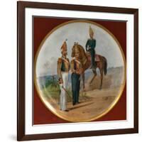 Russian Grenadiers, 1850s-null-Framed Photographic Print