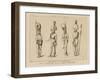 Russian Grenadiers and Officers, 1801-Raphael Jacquemin-Framed Giclee Print