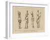 Russian Grenadiers and Officers, 1801-Raphael Jacquemin-Framed Giclee Print