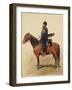 Russian Guard Cossack on Horseback, Ataman Regiment, 1884-Edouard Pinel-Framed Giclee Print