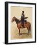 Russian Guard Cossack on Horseback, Ataman Regiment, 1884-Edouard Pinel-Framed Giclee Print