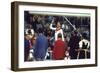 Russian Gymnast Olga Korbut Winner at the 1972 Summer Olympic Games in Munich, Germany-John Dominis-Framed Photographic Print