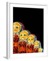 Russian Handicrafts, Matrushka Nesting Dolls-Cindy Miller Hopkins-Framed Photographic Print