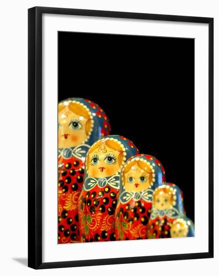 Russian Handicrafts, Matrushka Nesting Dolls-Cindy Miller Hopkins-Framed Photographic Print