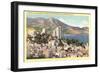 Russian Hill, Mt. Tamalpais-null-Framed Premium Giclee Print