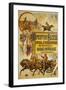 Russian Horse-Show and Ethnographic Exhibition at the Champ-De-Mars-Nicolas Tamagno-Framed Giclee Print