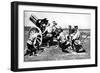 Russian Howitzer at Practice Fire, First World War, 1914-null-Framed Giclee Print