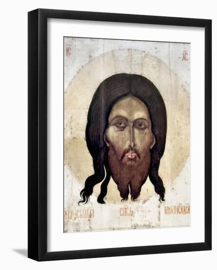 Russian Icon: The Savior-null-Framed Giclee Print