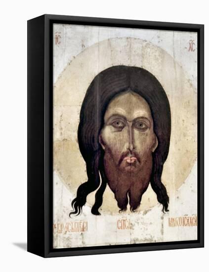 Russian Icon: The Savior-null-Framed Stretched Canvas