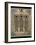 Russian Icon with Saint Gurii, Saint Samon, and Saint Aviv-null-Framed Photographic Print