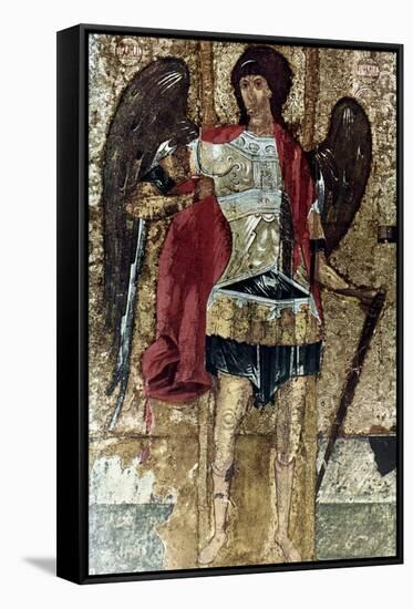 Russian Icons: Michael-null-Framed Stretched Canvas