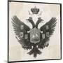 Russian Imperial Double-Headed Eagle-Pannempker-Mounted Art Print