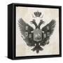 Russian Imperial Double-Headed Eagle-Pannempker-Framed Stretched Canvas