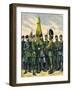 Russian Infantry 1892-null-Framed Art Print