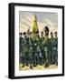 Russian Infantry 1892-null-Framed Art Print