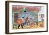 Russian Interior Scene, 1856-null-Framed Giclee Print