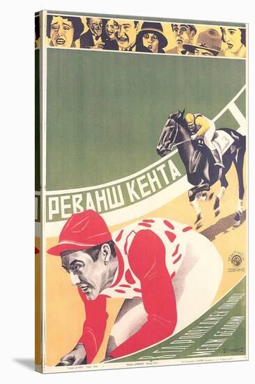 Russian Jockey Film Poster-null-Stretched Canvas