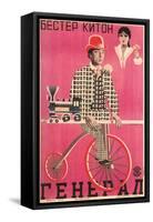 Russian Keaton Film Poster-null-Framed Stretched Canvas