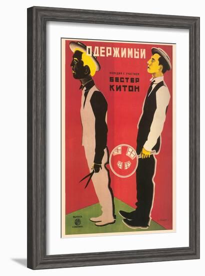 Russian Keaton Film Poster-null-Framed Art Print