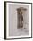 Russian Look of the Land Essay: Donkey Peering Out of Doorway at Merv-Howard Sochurek-Framed Photographic Print