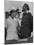 Russian Major Yuri A. Gagarin and Cuban President Fidel Castro, During July 26th Celebrations-null-Mounted Photographic Print