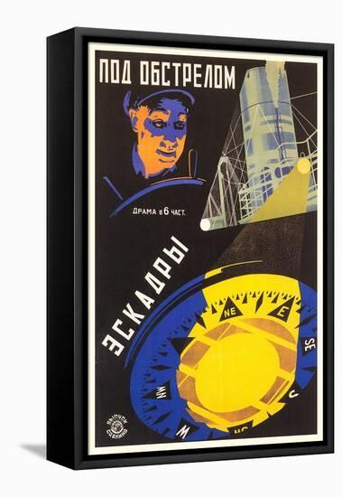 Russian Navy Film Poster-null-Framed Stretched Canvas