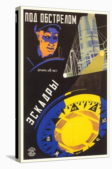 Russian Navy Film Poster-null-Stretched Canvas