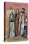 Russian Nobility, 19th Century-Richard Brown-Stretched Canvas