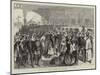 Russian Officers Leaving St Petersburg for Servia-null-Mounted Giclee Print