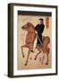 Russian on Horseback-null-Framed Art Print