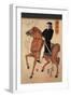 Russian on Horseback-null-Framed Art Print