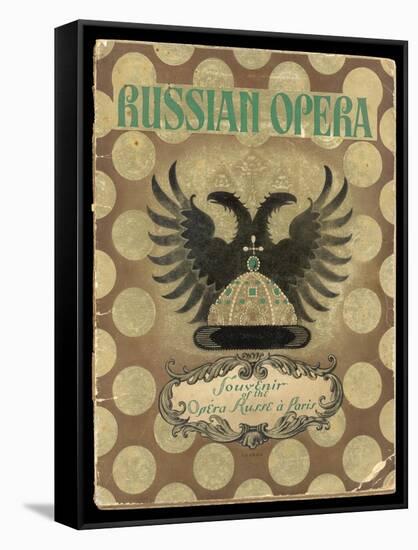 Russian Opera, Headed by the Singer Chaliapin, Visits Paris-null-Framed Stretched Canvas