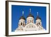 Russian Orthodox Alexander Nevsky Cathedral in Toompea, Old Town, Tallinn, Estonia, Baltic States-Nico Tondini-Framed Photographic Print