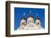 Russian Orthodox Alexander Nevsky Cathedral in Toompea, Old Town, Tallinn, Estonia, Baltic States-Nico Tondini-Framed Photographic Print