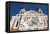 Russian Orthodox Alexander Nevsky Cathedral in Toompea, Old Town, Tallinn-Nico Tondini-Framed Stretched Canvas