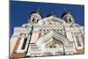 Russian Orthodox Alexander Nevsky Cathedral in Toompea, Old Town, Tallinn-Nico Tondini-Mounted Photographic Print