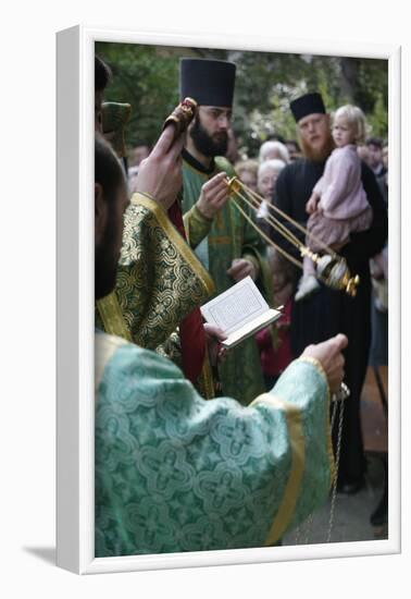 Russian Orthodox celebration, Ile de France, France-Godong-Framed Photographic Print