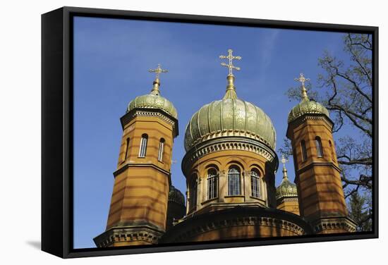 Russian Orthodox Chapel, Built 1860 to 1862 for Grand Duchess Maria Palovna, in Weimar-Stuart Forster-Framed Stretched Canvas