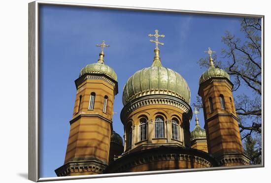 Russian Orthodox Chapel, Built 1860 to 1862 for Grand Duchess Maria Palovna, in Weimar-Stuart Forster-Framed Photographic Print