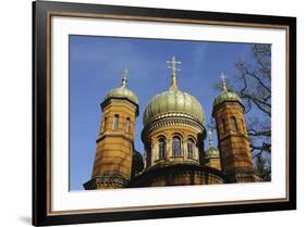 Russian Orthodox Chapel, Built 1860 to 1862 for Grand Duchess Maria Palovna, in Weimar-Stuart Forster-Framed Photographic Print