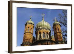 Russian Orthodox Chapel, Built 1860 to 1862 for Grand Duchess Maria Palovna, in Weimar-Stuart Forster-Framed Photographic Print